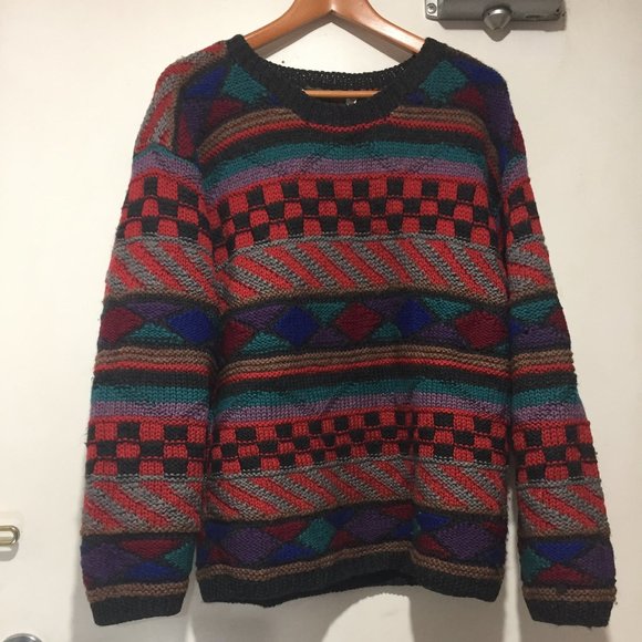 VINTAGE BOSTON TRADERS WOOL SWEATERS SIZE L - Picture 5 of 8